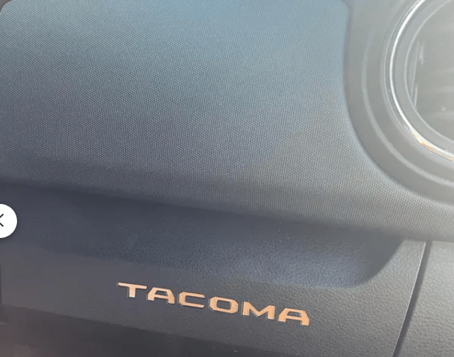 2016 - 2023 Toyota Tacoma Compatible Glove box/Dash Inlay Decal (SKU#12) - Texas Decal King, LLC
