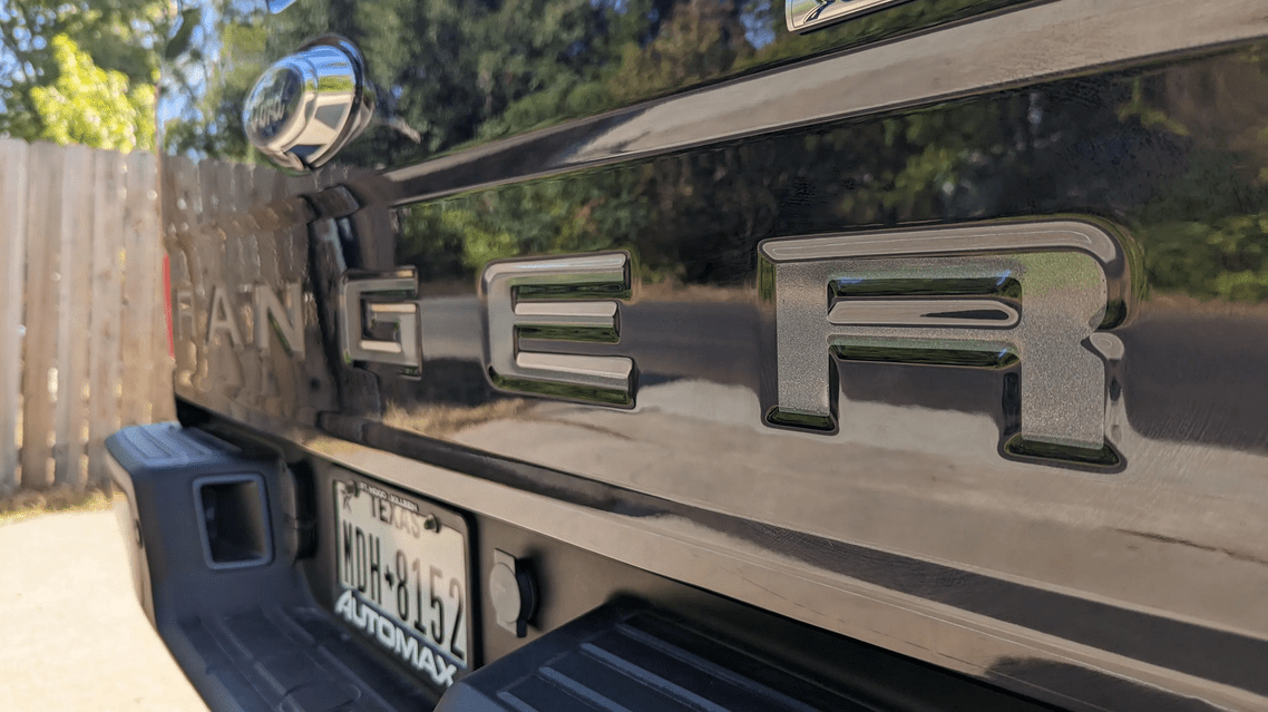 2019 - 2023 Ford Ranger Tailgate Vinyl Decal Letters - Custom Insert Stickers for Truck Modification (SKU#10) - Texas Decal King, LLC