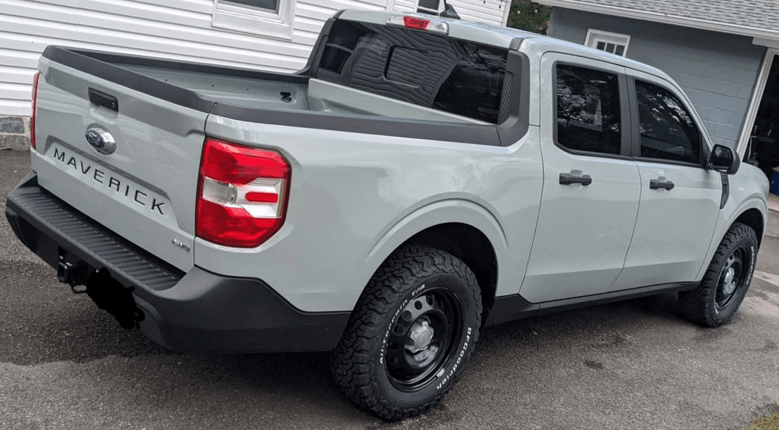 2022 - 2023 Ford Maverick Tailgate Decal Graphics Set - Custom Vinyl Stickers for Truck Rear (SKU#9) - Texas Decal King, LLC