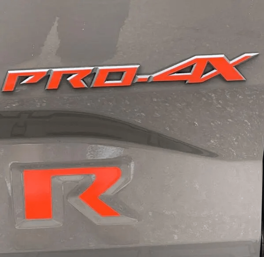 2022 - 2024 Nissan Frontier Pro - 4X Tailgate Decal - Custom Vinyl Sticker for Pickup Truck (SKU#17) - Texas Decal King, LLC