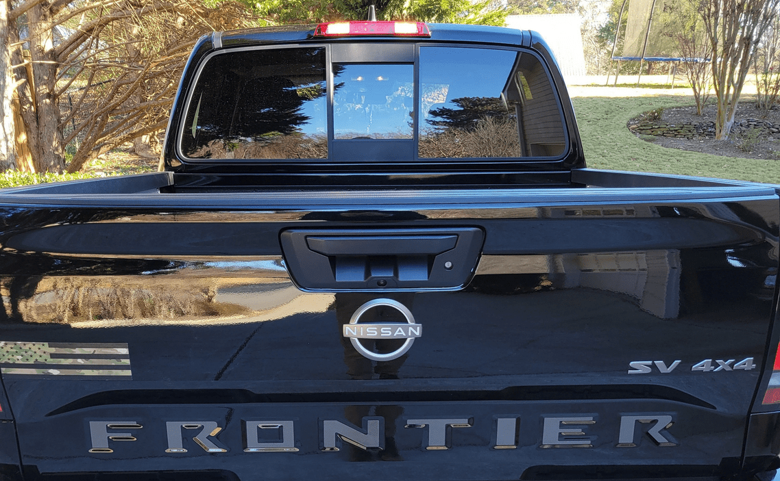 2022 - 2024 Nissan Frontier Tailgate Decal Inlay Set - Flat Design for Enhanced Customization (SKU#22) - Texas Decal King, LLC