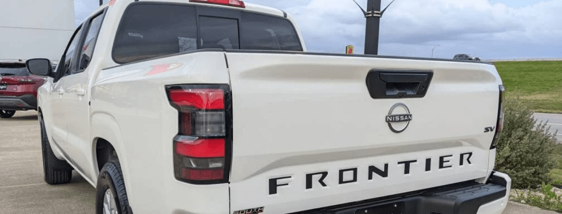2022 - 2024 Nissan Frontier Tailgate Decal Inlay Set - Flat Design for Enhanced Customization (SKU#22) - Texas Decal King, LLC