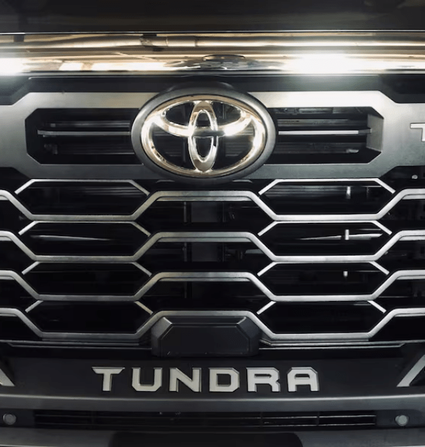 2022-2024 Toyota Tundra Front Bumper Decal Inlays - Flat Design for Lo ...