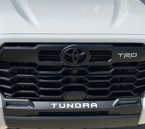 2022 - 2024 Toyota Tundra Front Bumper Decal Inlays - Flat Design for Lower/Center (SKU#6) - Texas Decal King, LLC