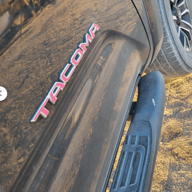 2024 - 2025 Toyota Tacoma Door Emblem Decal Overlays - Customize Both Sides of Your Truck - Texas Decal King, LLC
