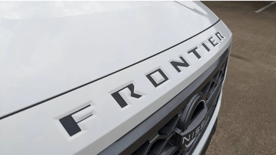 Nissan Frontier Front Grille Inlay Decal 2022 - 2024+ - Custom Vinyl Overlay for Truck Styling (SKU#21) - Texas Decal King, LLC
