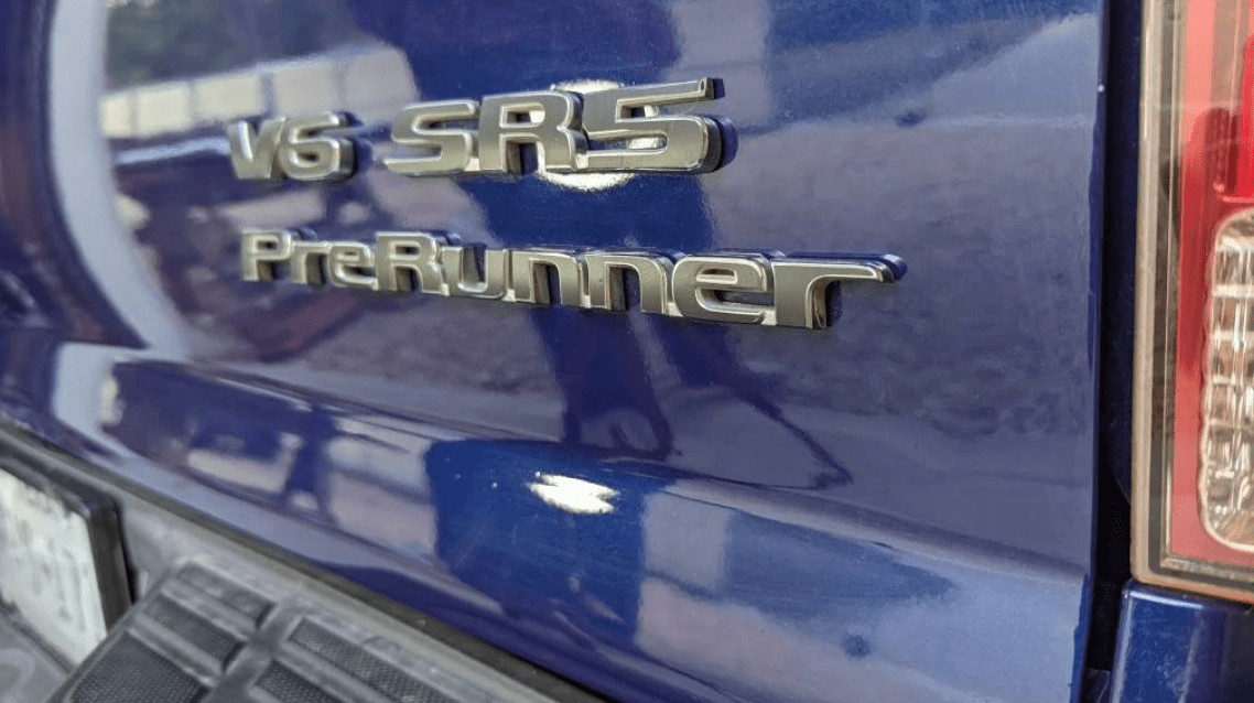 2005 - 2015 Toyota Tacoma Door/Tail Emblem Decal Overlays (sr5/prerunner, etc) - Texas Decal King, LLC