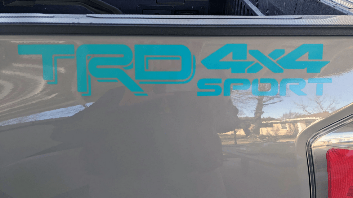 2005 - 2024 Toyota Tacoma/Tundra Bedside TRD Decal 4x2/4x4 - Texas Decal King, LLC