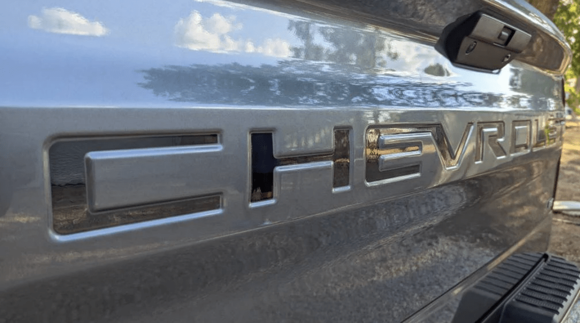 2019 - 2022 Chevrolet Silverado Tailgate Decal Inlay Set - Custom Rear Face Design for Truck Styling - Texas Decal King, LLC