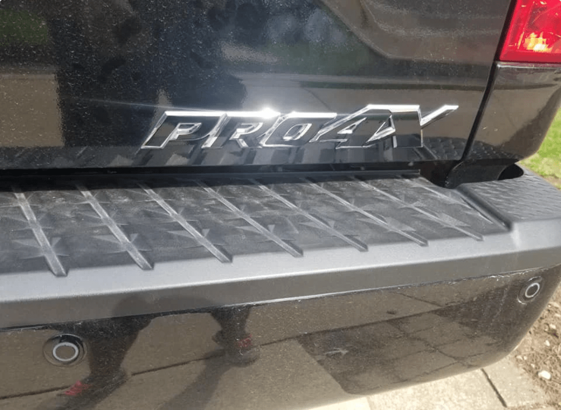 2020 - 2024 Nissan Titan Emblem Overlay Decals for Front Grill Face, Side & Rear - Custom Vehicle Lettering - Texas Decal King, LLC