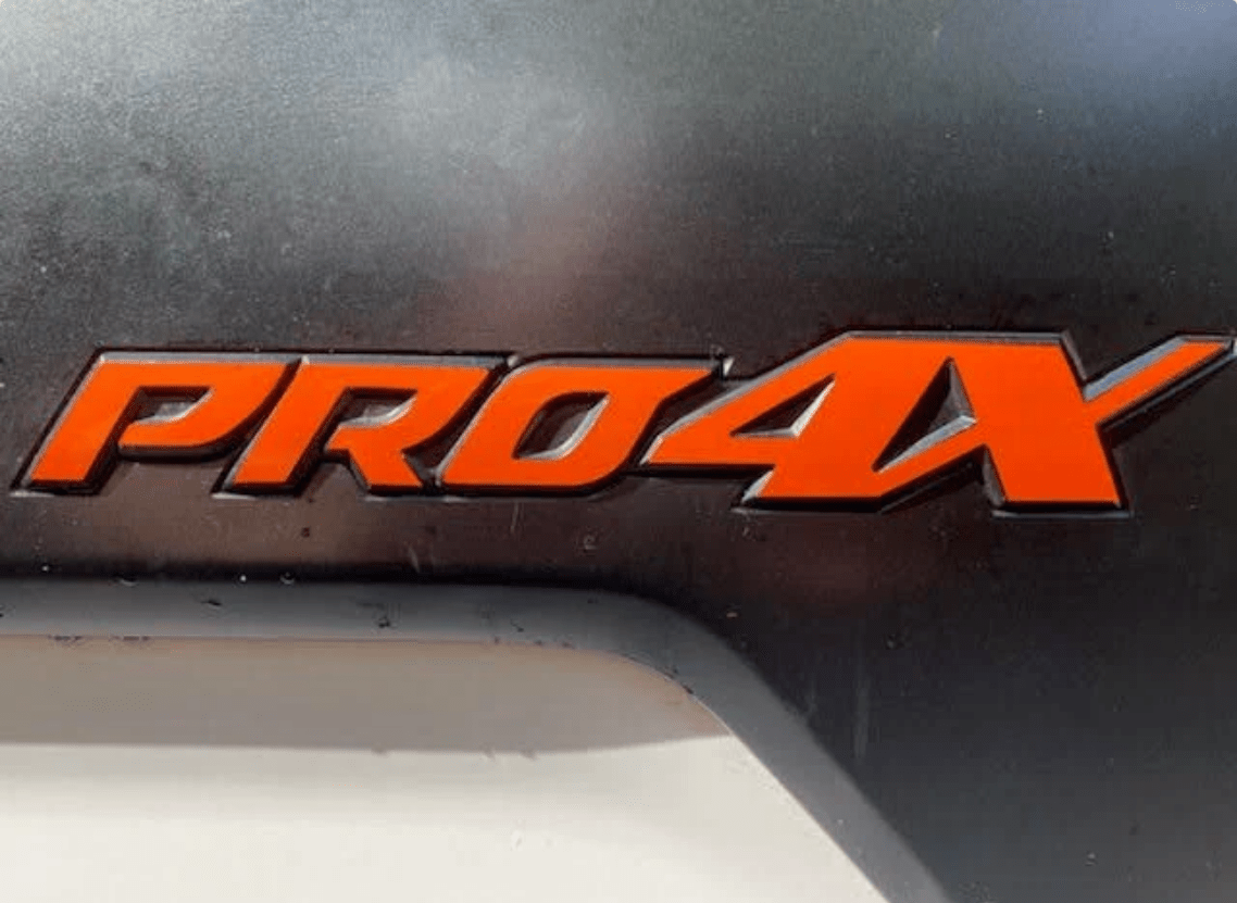 2020 - 2024 Nissan Titan Emblem Overlay Decals for Front Grill Face, Side & Rear - Custom Vehicle Lettering - Texas Decal King, LLC