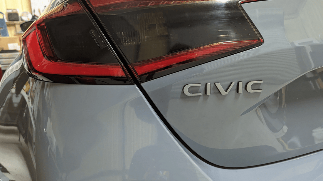 2022 - 2024 Honda Civic 5DR Hatchback & Type R Rear Tail Light Tinted ...