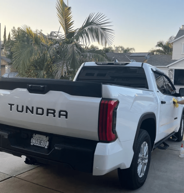 2022 - 2024 Toyota Tundra Tailgate Decal Inlay Set - Sleek OEM - Style Design for Customized Truck Look (SKU#7) - Texas Decal King, LLC