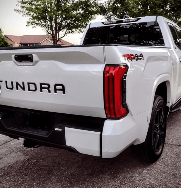 2022 - 2024 Toyota Tundra Tailgate Decal Inlay Set - Sleek OEM - Style Design for Customized Truck Look (SKU#7) - Texas Decal King, LLC