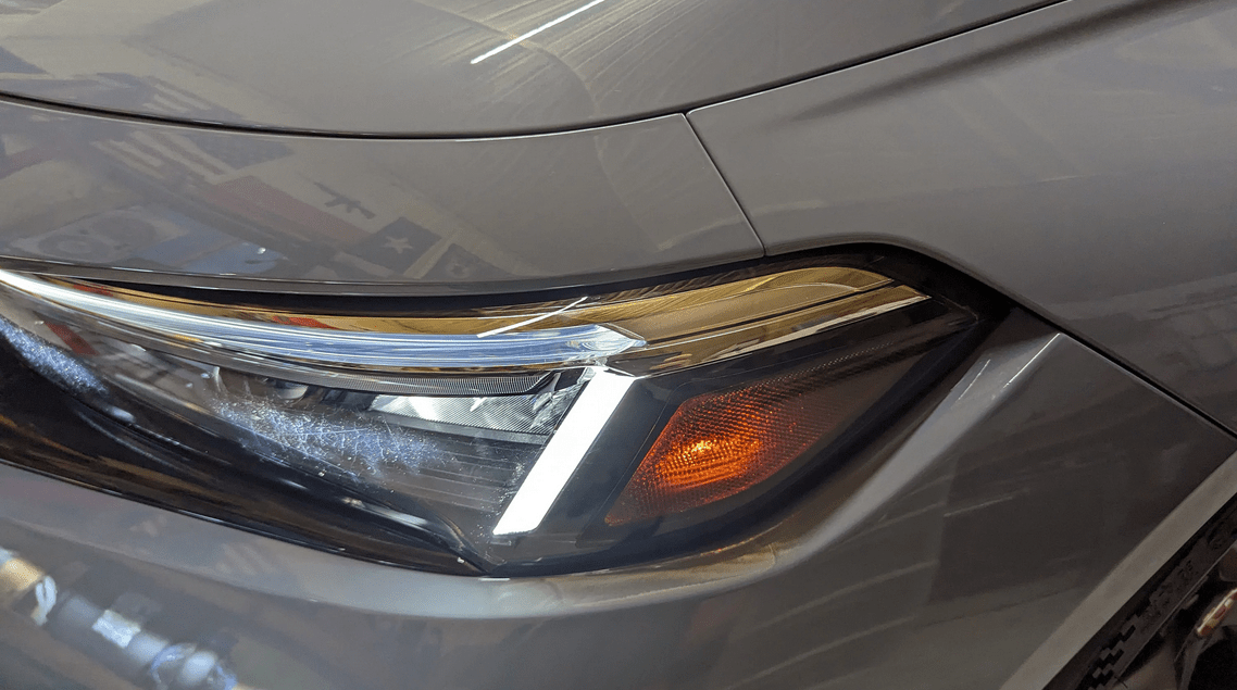 Honda Civic 5dr & Type R Headlight Side Marker Tinted Overlays 2021 - 2025 | Smoked Lens Protection Film - Texas Decal King, LLC