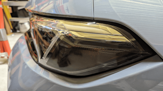 Honda Civic 5dr & Type R Headlight Side Marker Tinted Overlays 2021 - 2025 | Smoked Lens Protection Film - Texas Decal King, LLC